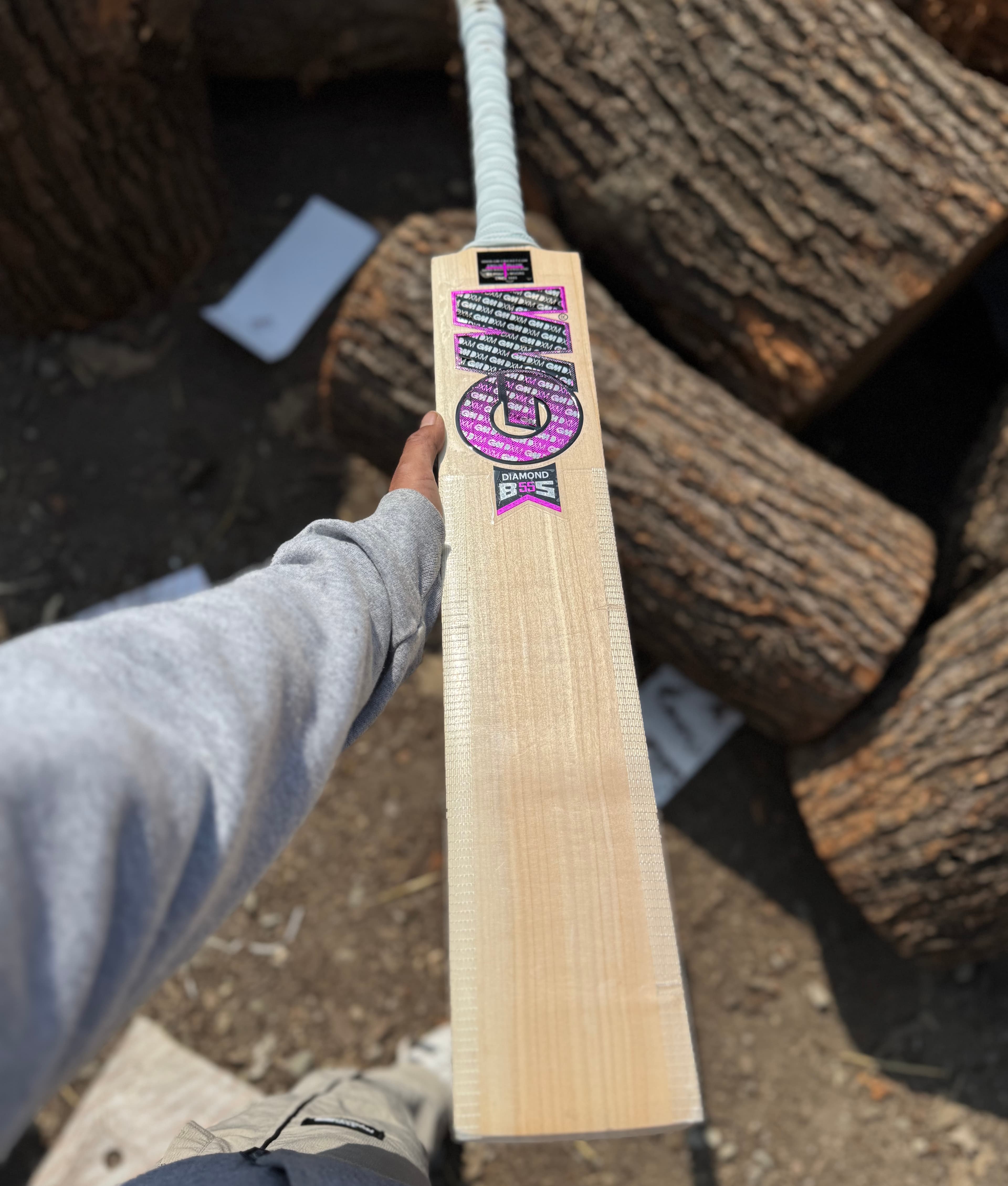 GM Player's Grade Kashmir Willow Cricket Bat view 4